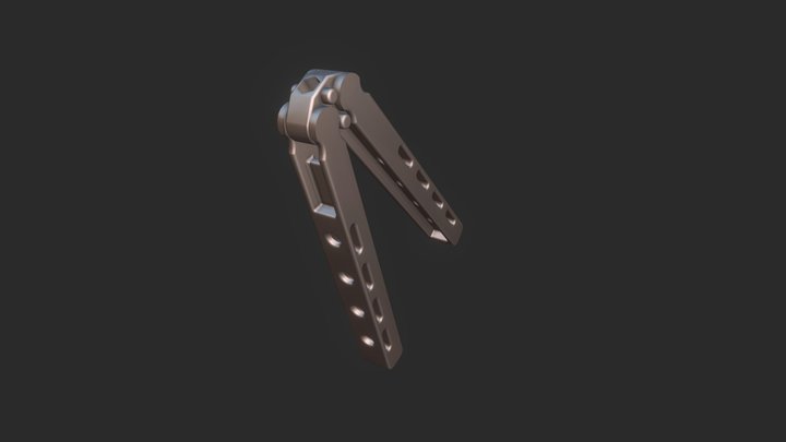 Butterfly Knife That is Actually a Pencil