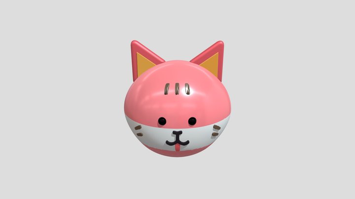 CAT EMOJI 3D Model