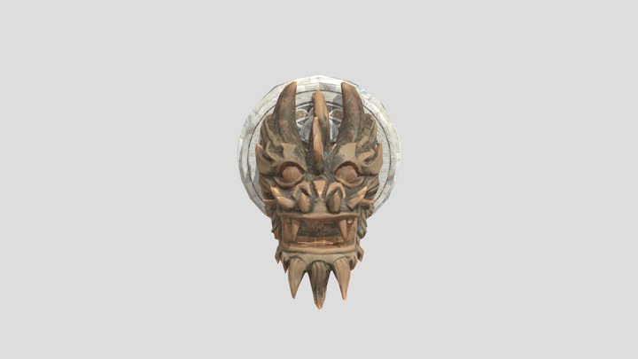 Dragon Statue  Water – Free 3D Model STL