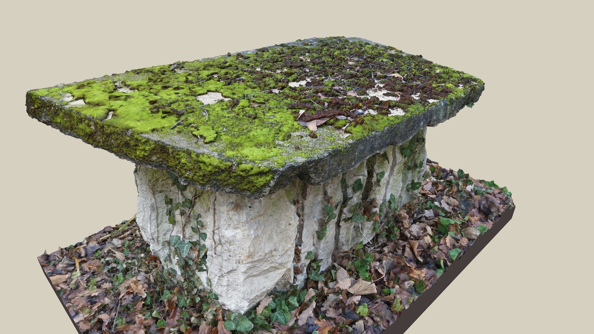 Steinerner Tisch — Sketchfab embed 3D viewer
