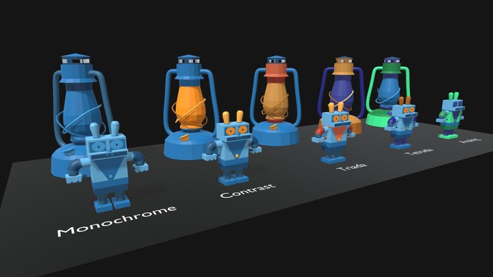 Morita_draft palette [Retry School] 3D Model