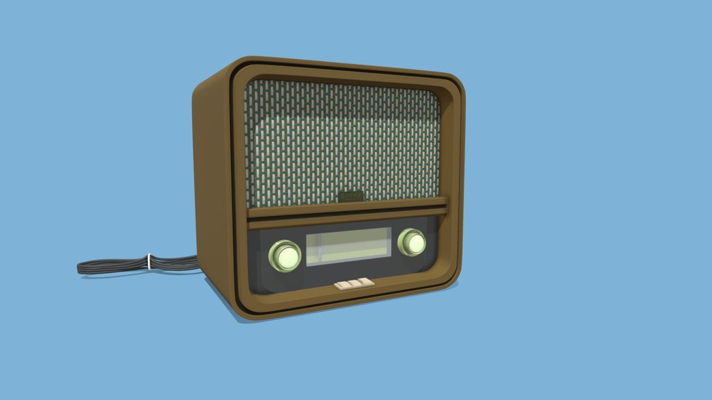 Camry CR 1188 / Vintage radio [XYZ High Poly]