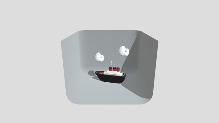 Ship 3D Model