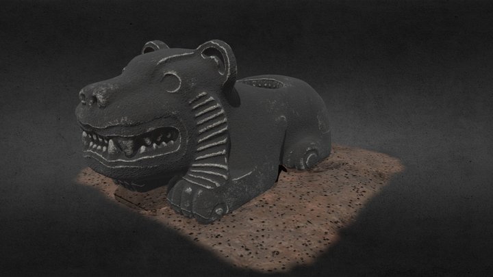Jaguar Mexica 3D Model