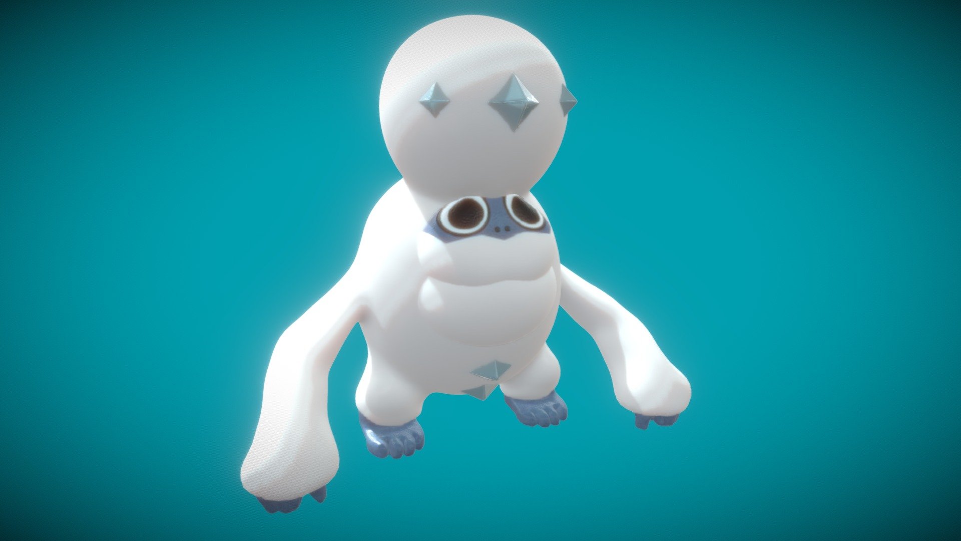 Sculptober Day 2 - Chill (Darmanitan)