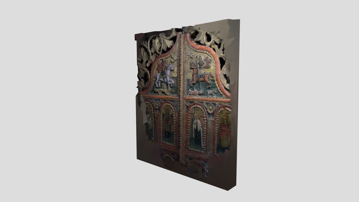 Winged Altarpiece 3D Model