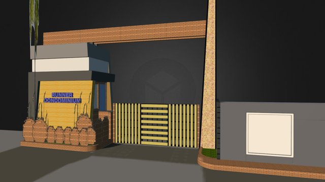 Gate 3D Model