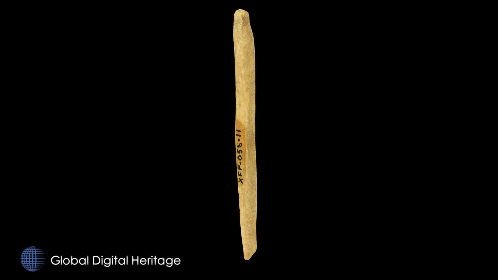 XFP-056 Bone tool. Sanak Island, Alaska.