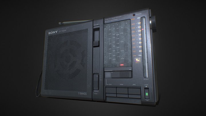 SONY IFC-7600A 3D Model