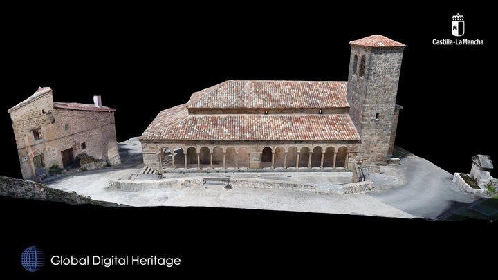 Carabias medieval church (Sigüenza, Spain)