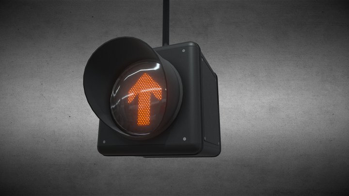 TRAFFIC LIGHT 2 3D Model