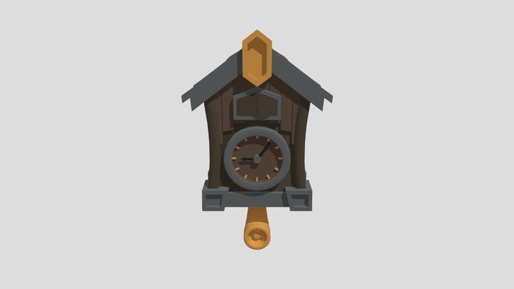 Cuckoo Clock 3D Model