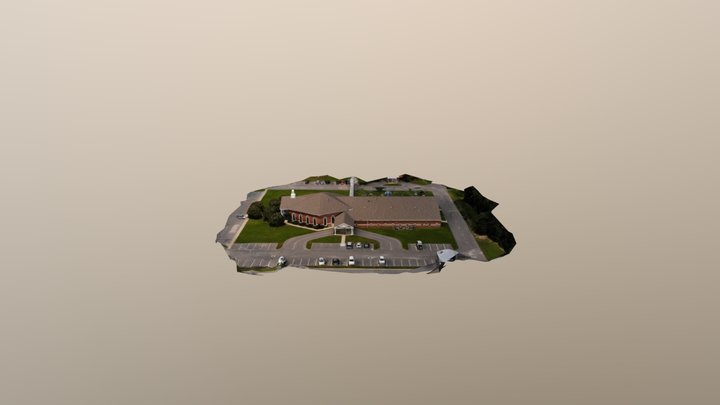 Church Oblique 3D Model