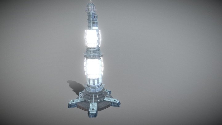 Future Tower 1 3D Model