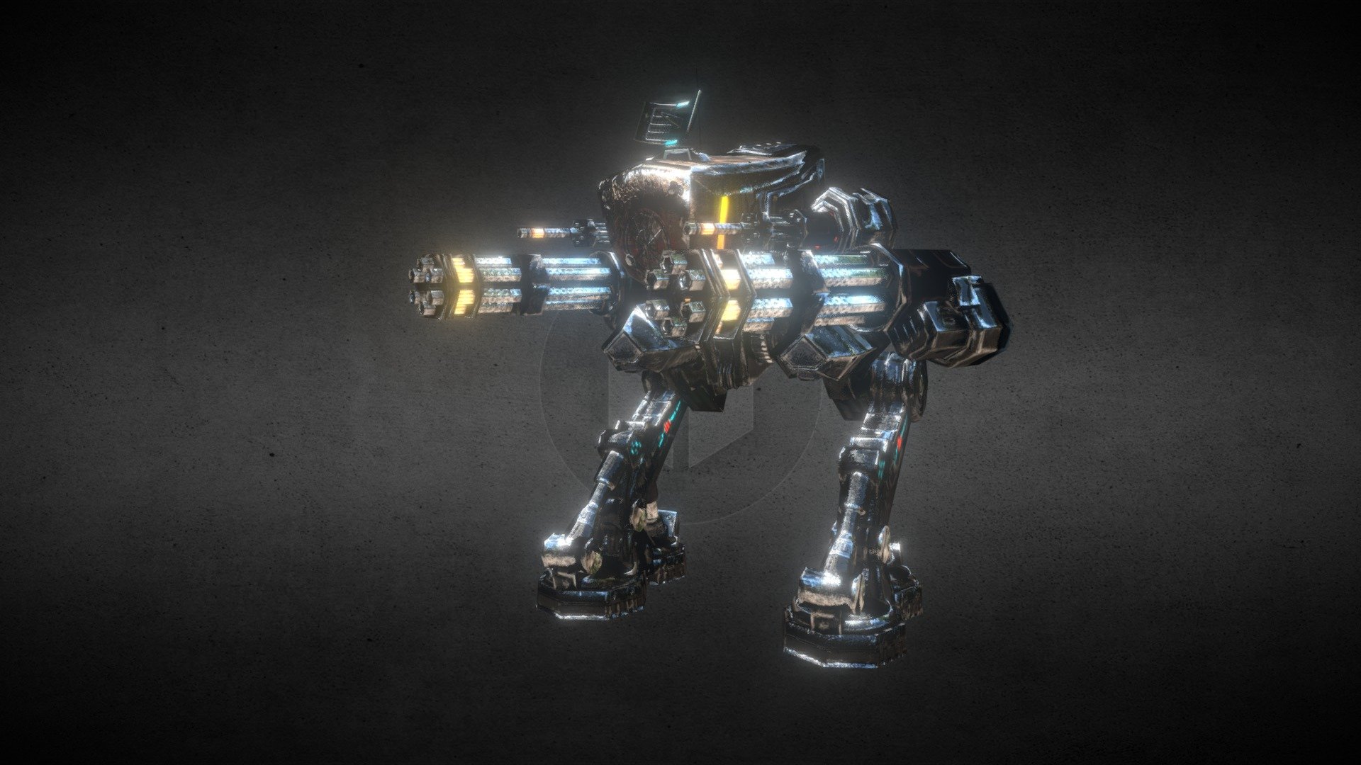 Robot warrior - Buy Royalty Free 3D model by Dexsoft Games (@dexsoft ...