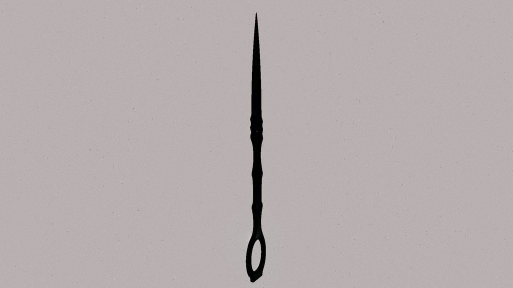 Decorative dagger with ring handle