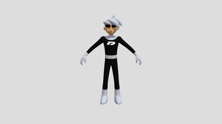 Danny Phantom (Fortnite) 3D Model