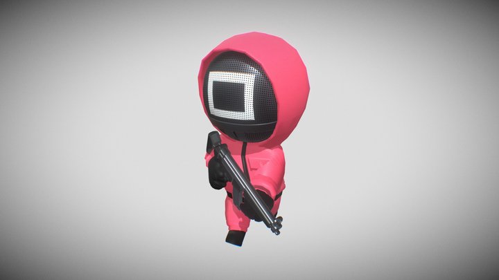 SQUID GAME CHARACTER BUNDLE 3D Model Collection