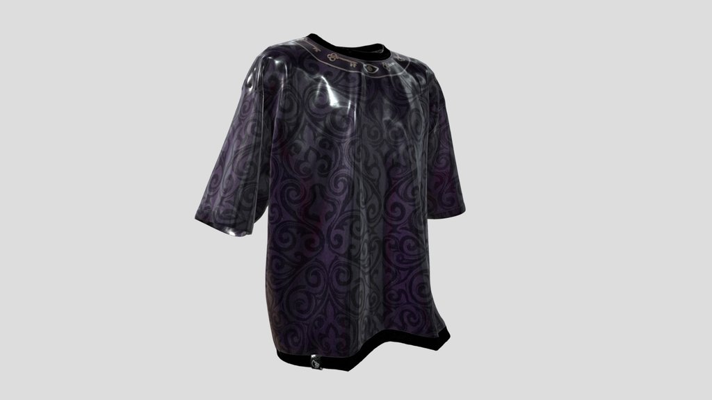 Purple Black Tshirt