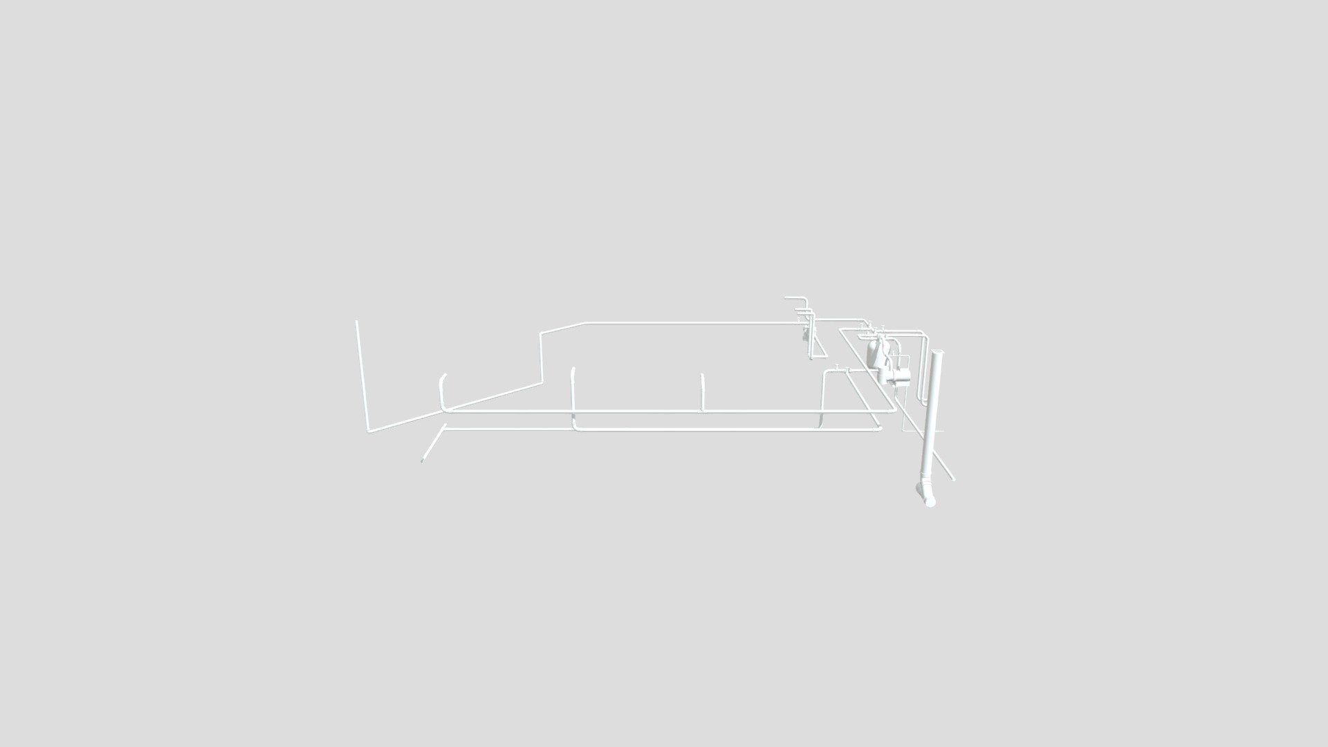 Ílios - 3D - Ligações Piscina