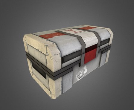 First Aid Box 3D Model
