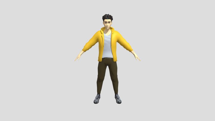 Brad from Garten of Banban movie 3D Model