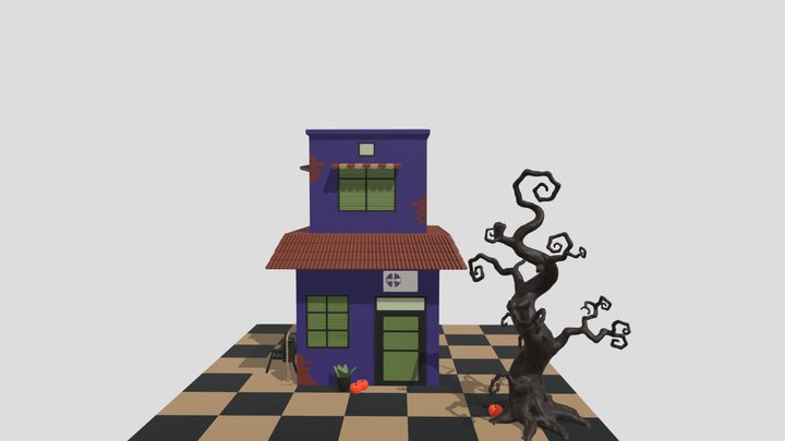 Witch House🧙 3D Model