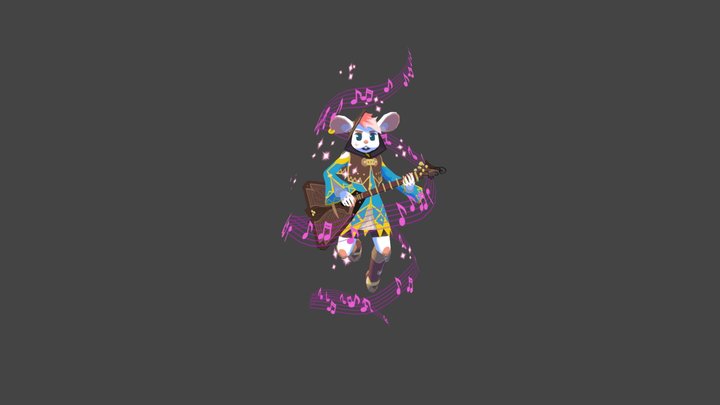Ratika 3D Model