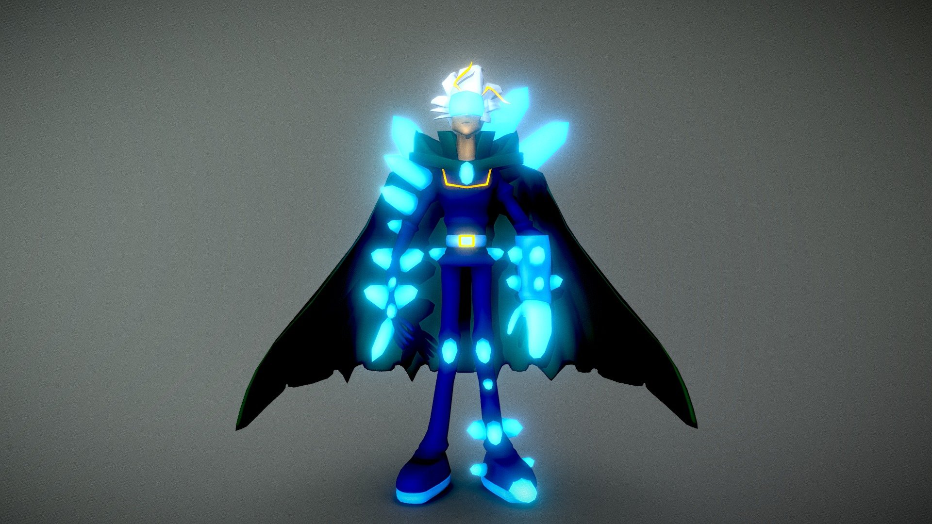 Destiny Hero Diamond Dude (Yugioh) Buy Royalty Free 3D model by