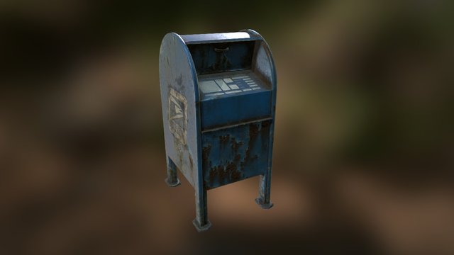Postbox 3D Model