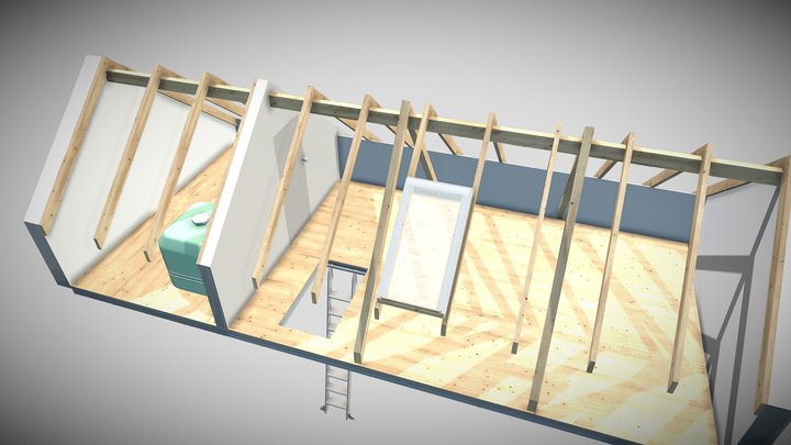 Mini Loft Conversion 3D Model
