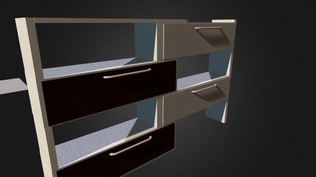 Desk 3D Model