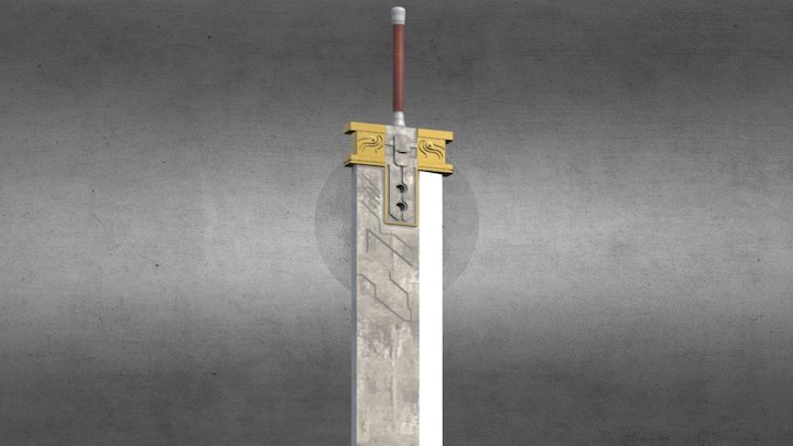Buster Sword 3D Model