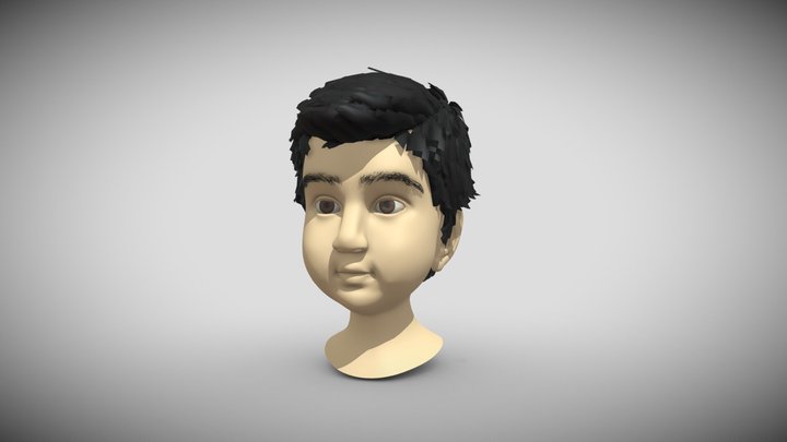 Boy character model 3D Model