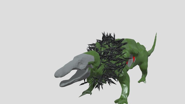 Scp-682 3D models - Sketchfab