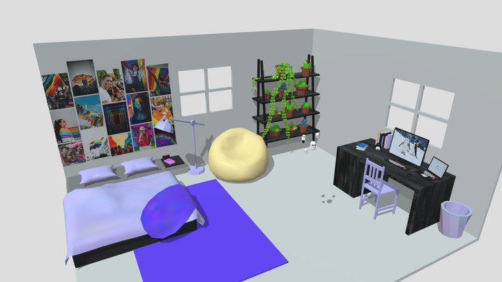 Diorama 3D Model