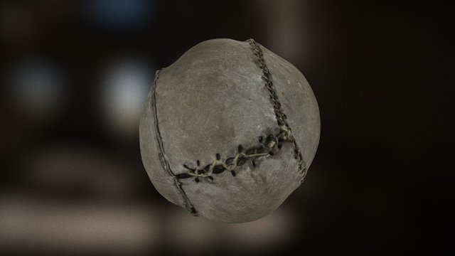 World's oldest football 3D Model