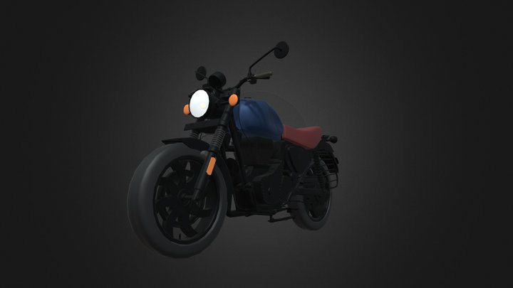 royal enfield hunter 350 3D Model
