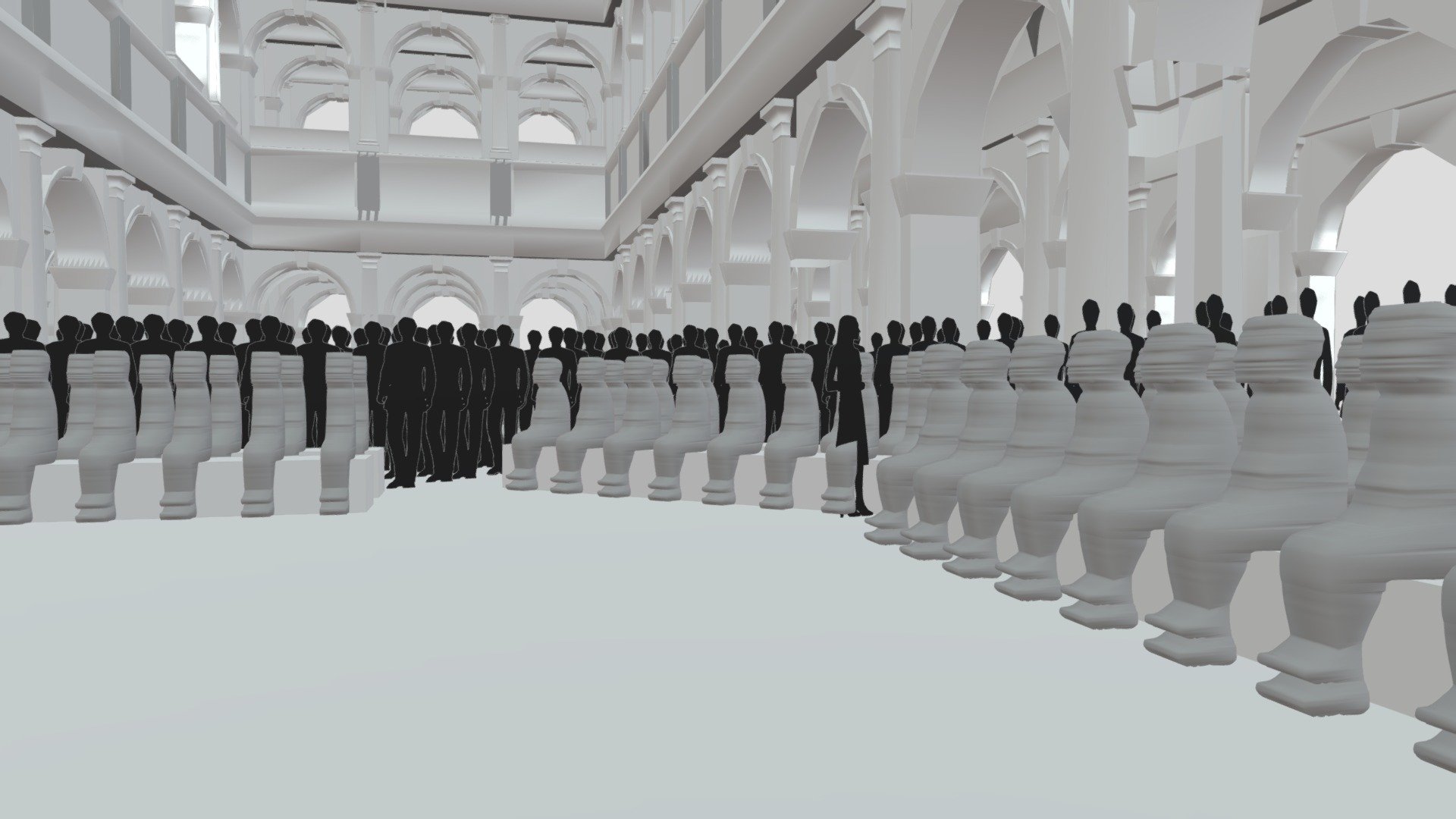 The Courtroom in the Virtual World (2022) DRAFT - 3D model by cjohanson ...