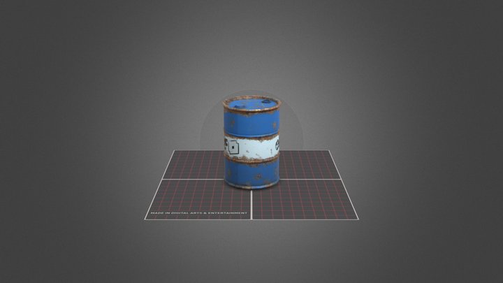 Prop_barrel 3D Model