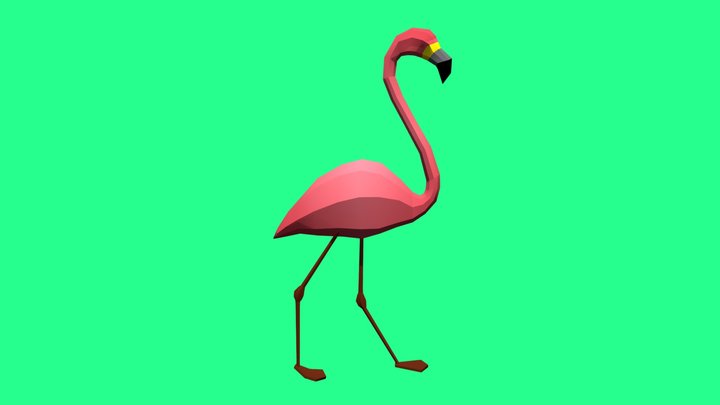Flamingo AESTHETICS 3D Model