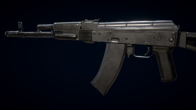 AKC-74 3D Model