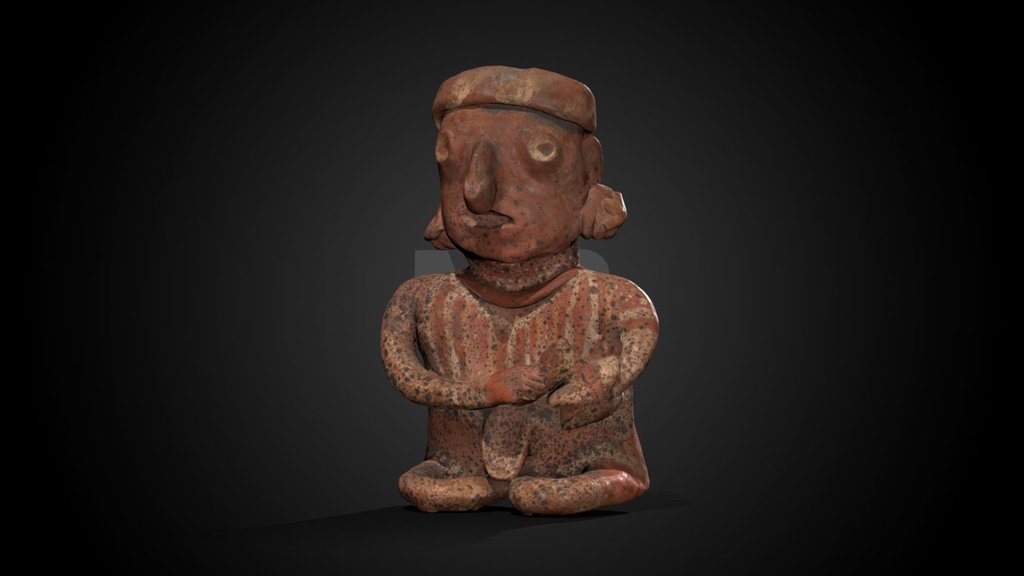 Nayarit Seated Figure, 100-600 CE