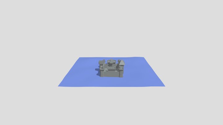 Castle on water