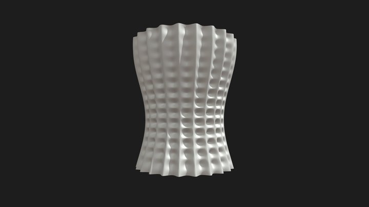 Patterned Planter 3D Model