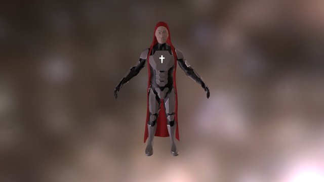 Future Templar Van Helsing 3D Model