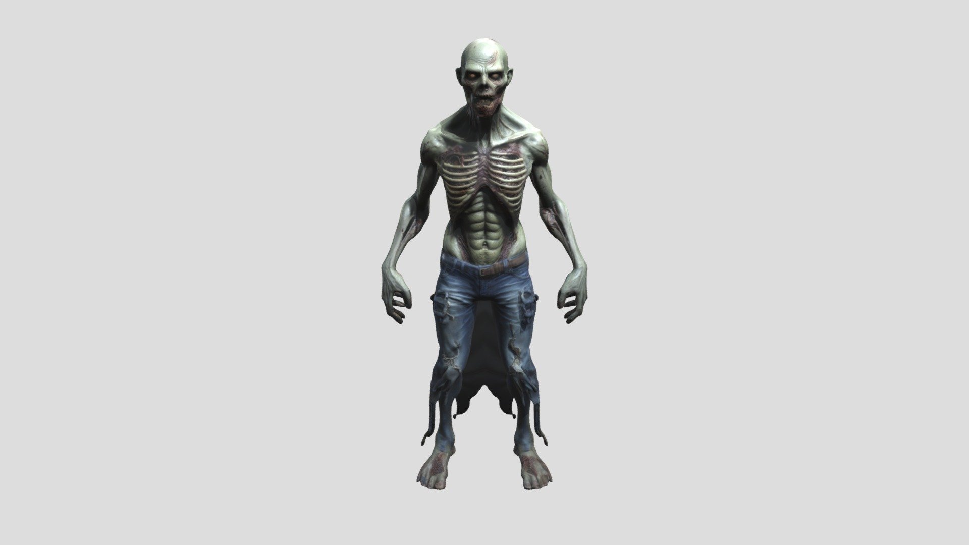 Zombie Character - 3D model by Lineage123 [1820838] - Sketchfab