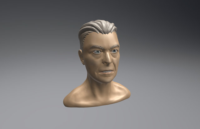 Day 7 Fav Actor - David Bowie 3D Model
