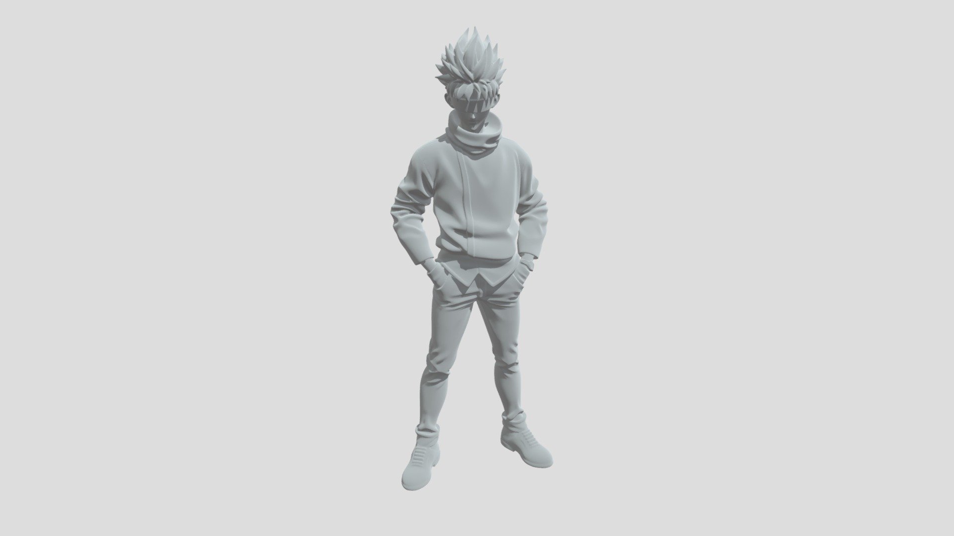 3D model of Satoru Gojo from Jujutsu Kaisen - 3D model by ufyy3453563 ...