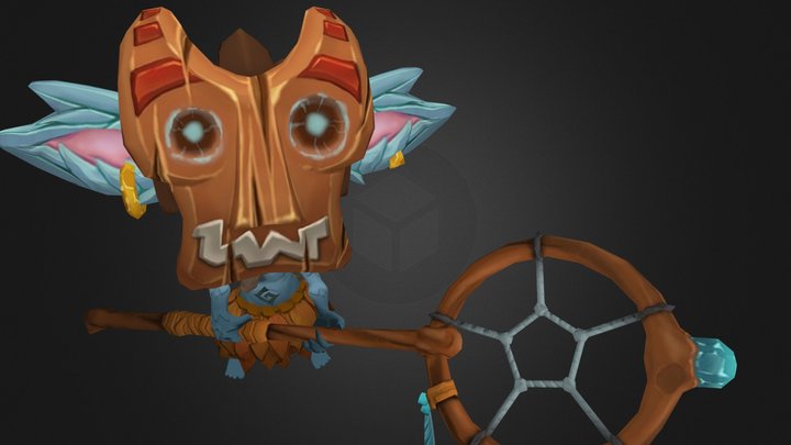 Shaman 3D Model